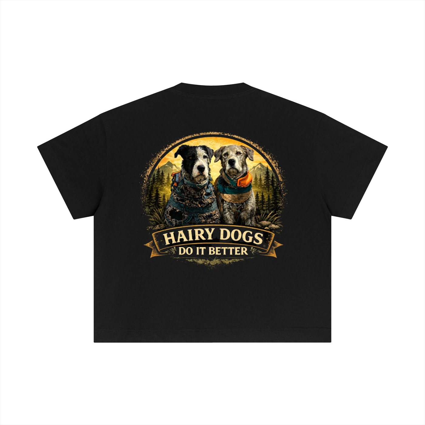Womens "Hairy Hounds" Oversized