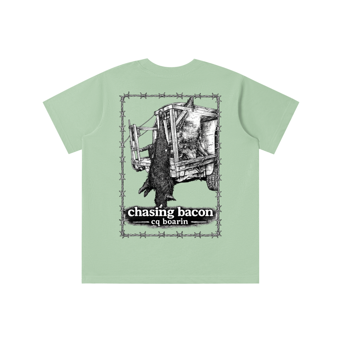 Chasing Bacon Kids Shirt