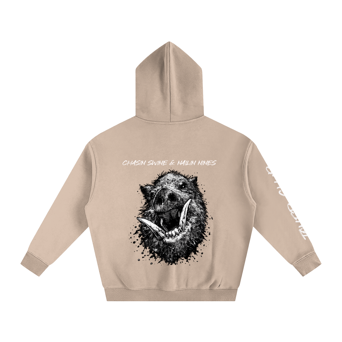Chasin Swine n Nailin Nines Hoodie
