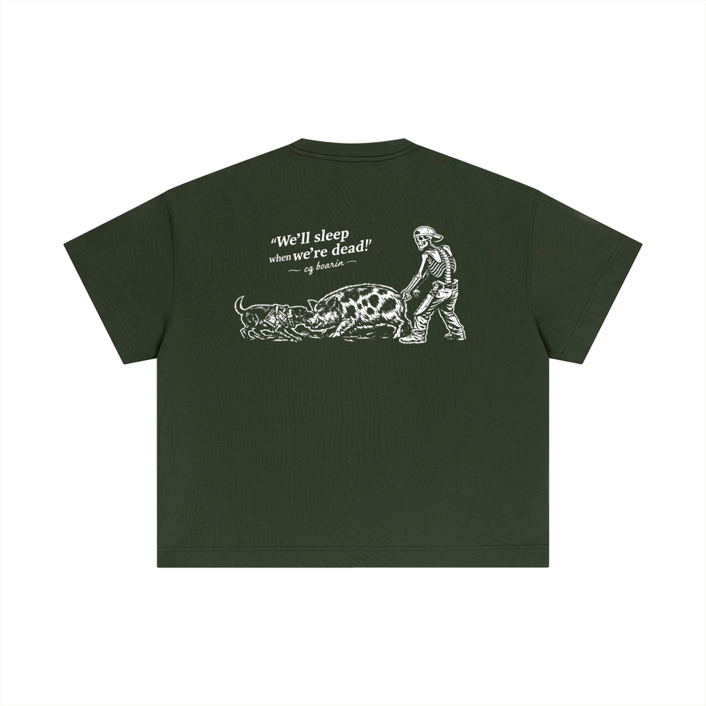Womens 'No Sleep' Oversized Tshirt